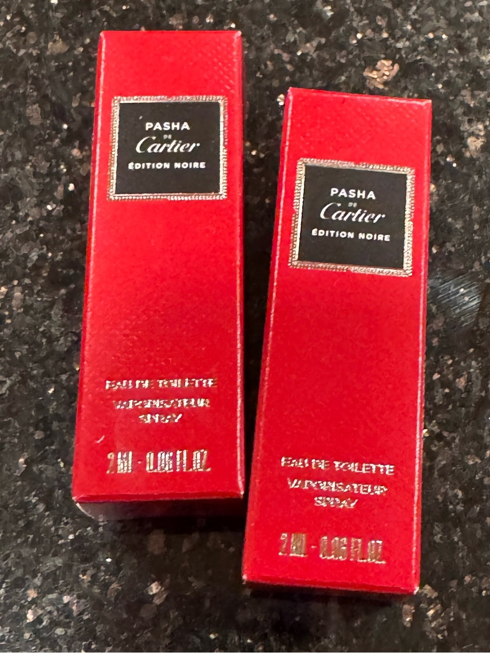 FREE New In Box Cartier Pasha Eau de Toilette for Men Travel Samples 2ml
